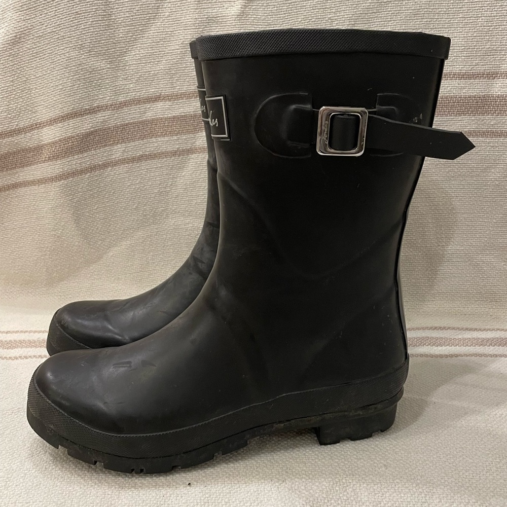 Joules rain boots size 9